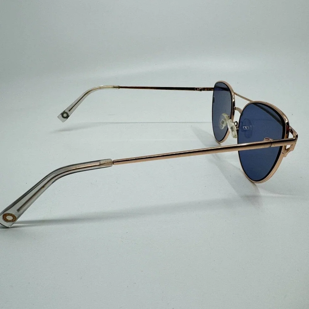 American Eagle‎ Outfitters Aviator Style Sunglasses Pink Lens Rose Gold H9526